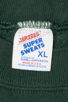 Vintage "Iowa XL" Dark Green Jerzees Sweatshirt