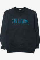 Vintage "San Diego California" Palm Tree Embroidered Sweatshirt