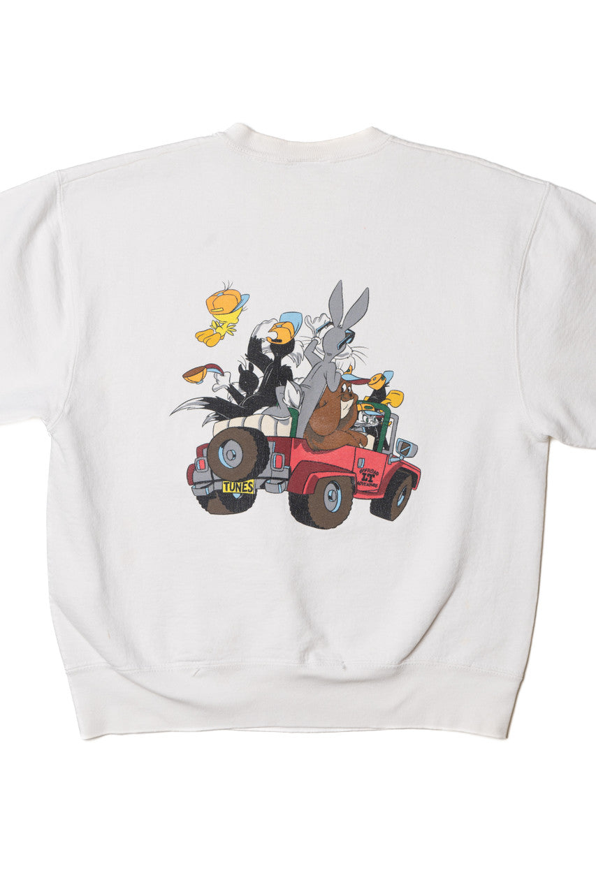 Vintage 1991 Looney Tunes Front/Back Print Acme Clothing Co. Sweatshirt