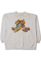 Vintage Teddy Bear Pair Sweatshirt