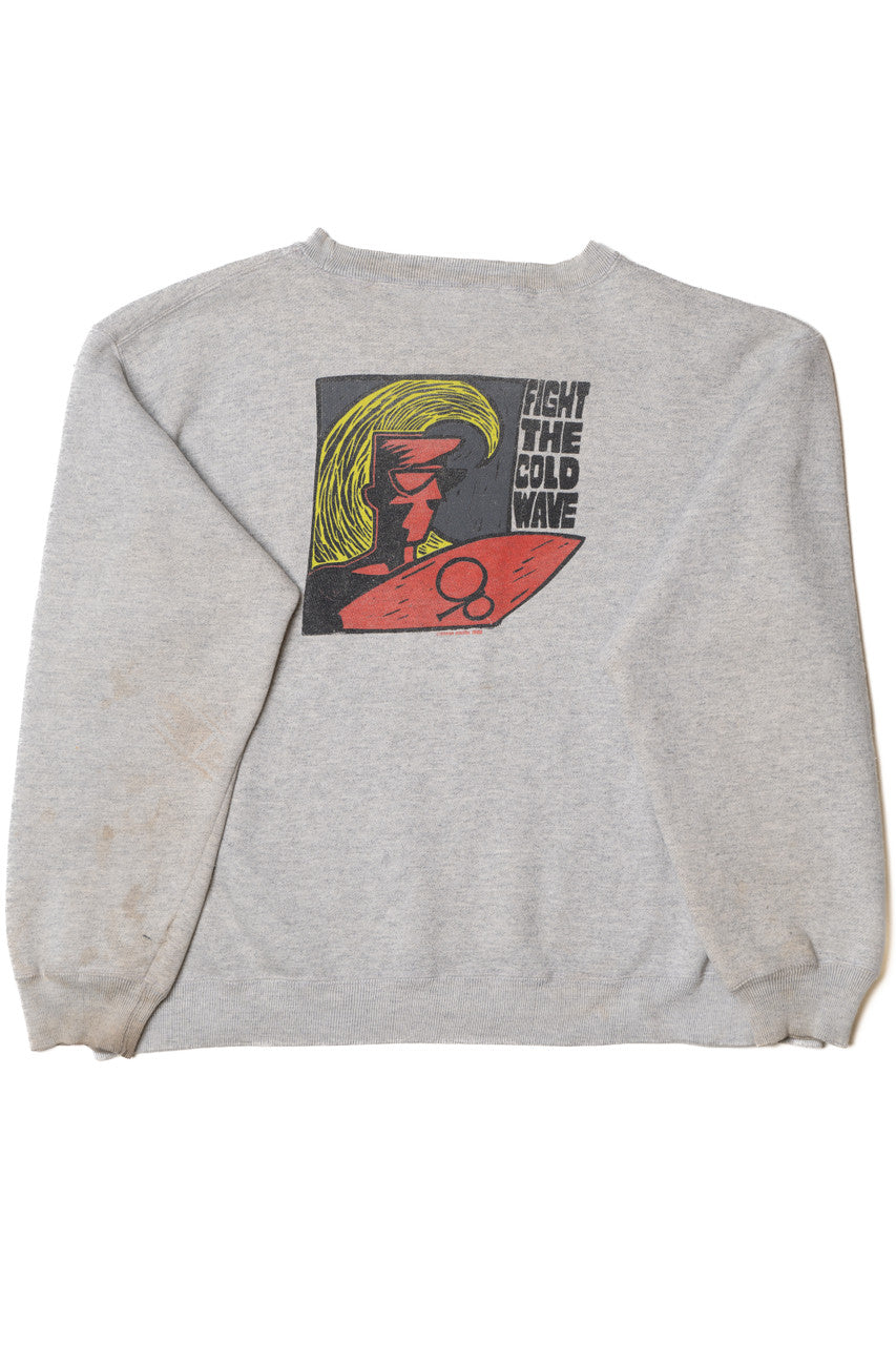 Vintage Ocean Pacific "Fight The Cold Wave" Sweatshirt
