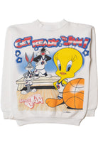 Vintage 1996 Space Jam Looney Tunes "Get Ready To Jam!" Sweatshirt
