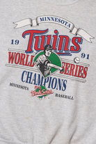 Vintage 1991 Minnesota Twins MLB World Series Champions Sweatshirt