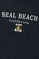Vintage "Seal Beach California" Embroidered Sweatshirt