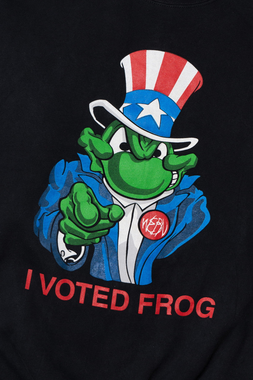 Vintage WEBN "I Voted Frog" Radio Station Sweatshirt