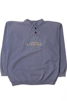 Vintage "Bermuda" Embroidered Cinch Mock Neck Sweatshirt