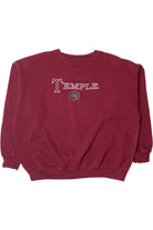 Vintage Temple University Owls Embroidered Sweatshirt