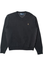 Vintage Faded V-Neck Polo By Ralph Lauren Sweatshirt