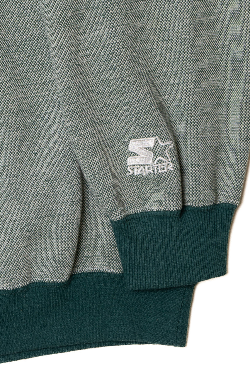 Vintage Green Bay Packers Embroidered Logo Starter Sweatshirt