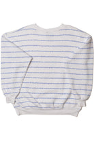 Vintage "Wildflowers" Striped Sweatshirt