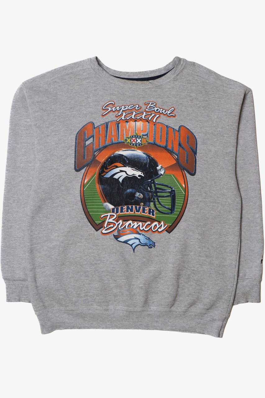 Vintage 1999 Denver Broncos Super Bowl Champions XXXIII Sweatshirt