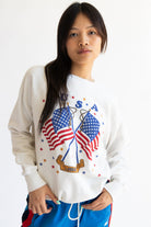 USA Liberty Flags Sweatshirt