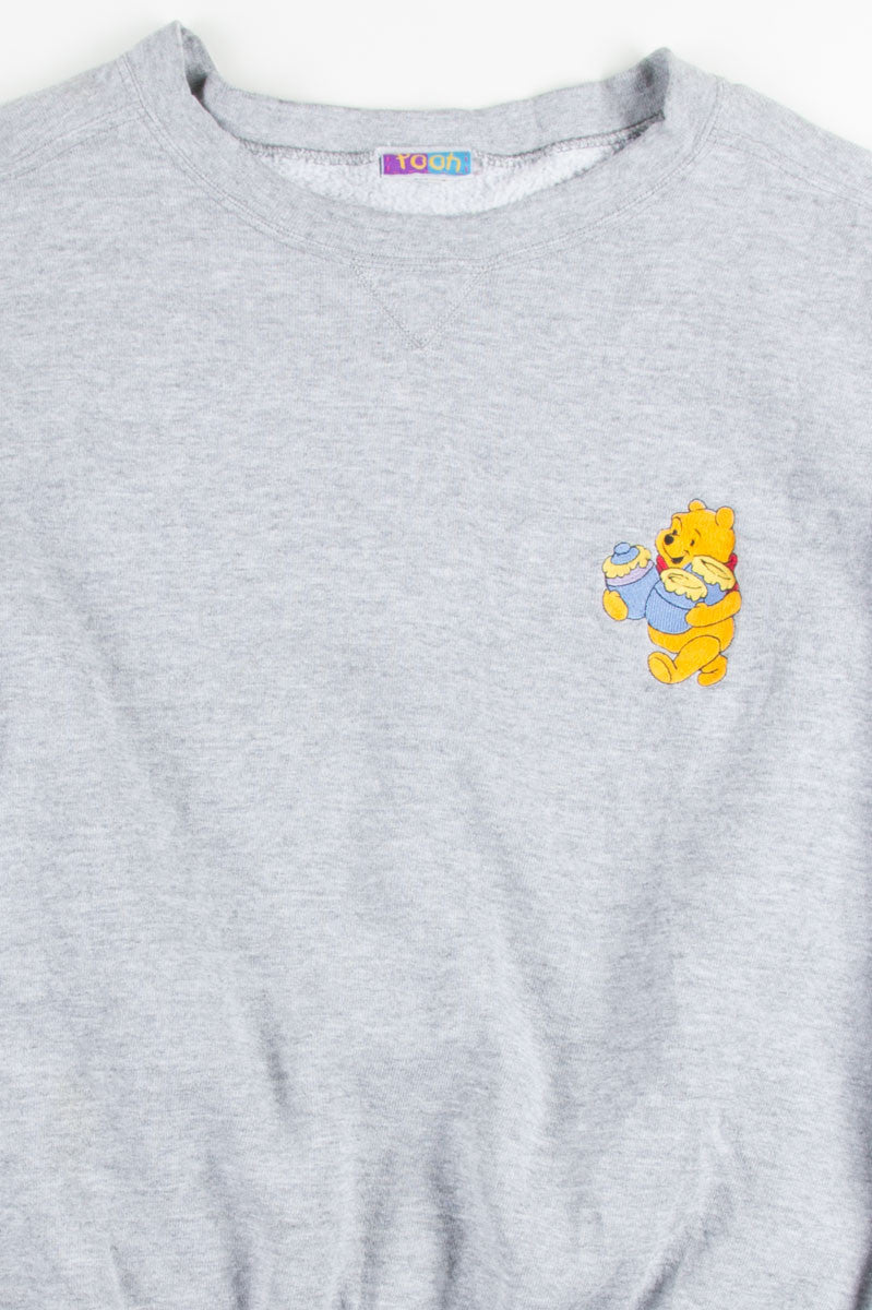 Embroidered Winnie The Pooh Sweatshirt