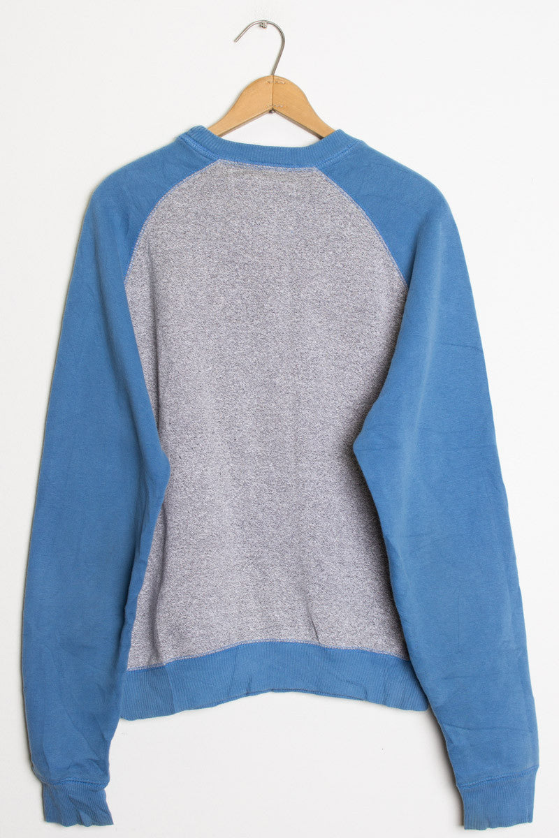 Blue and Grey Vintage Sweatshirt