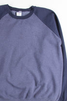 Blue Baseball Style Sweatshirt