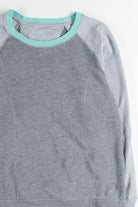 Grey Baseball Style Sweatshirt