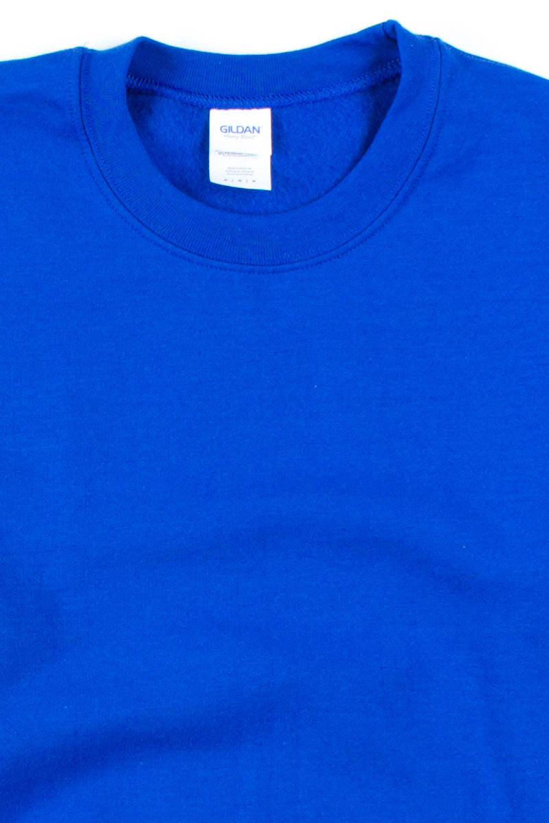 Royal Blue Basic Sweatshirt