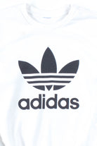 White Adidas Pocket Sweatshirt