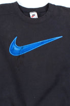 Blue Nike Swoosh Logo Sweatshirt