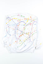 Paint Splatter Alphabet Sweatshirt