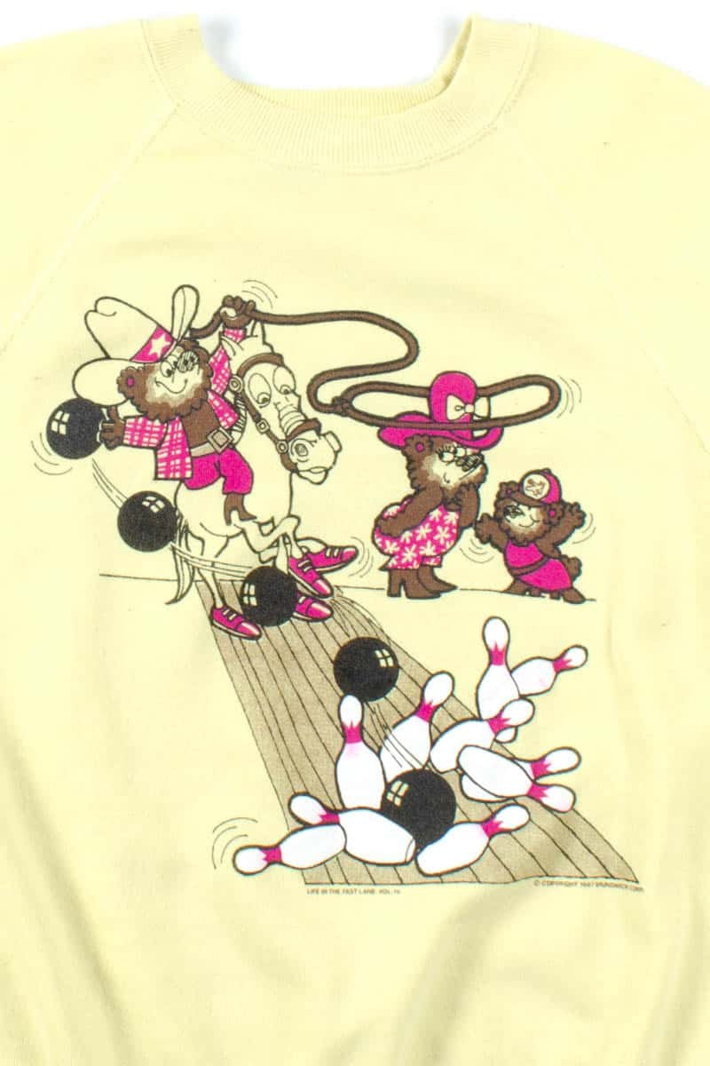 Rodeo Bowling Short Sleeve Sweatshirt