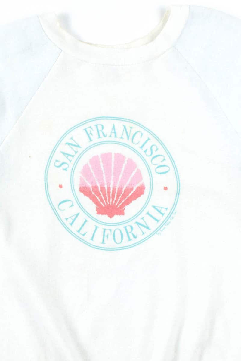 San Francisco Shell Short Sleeve Sweatshirt