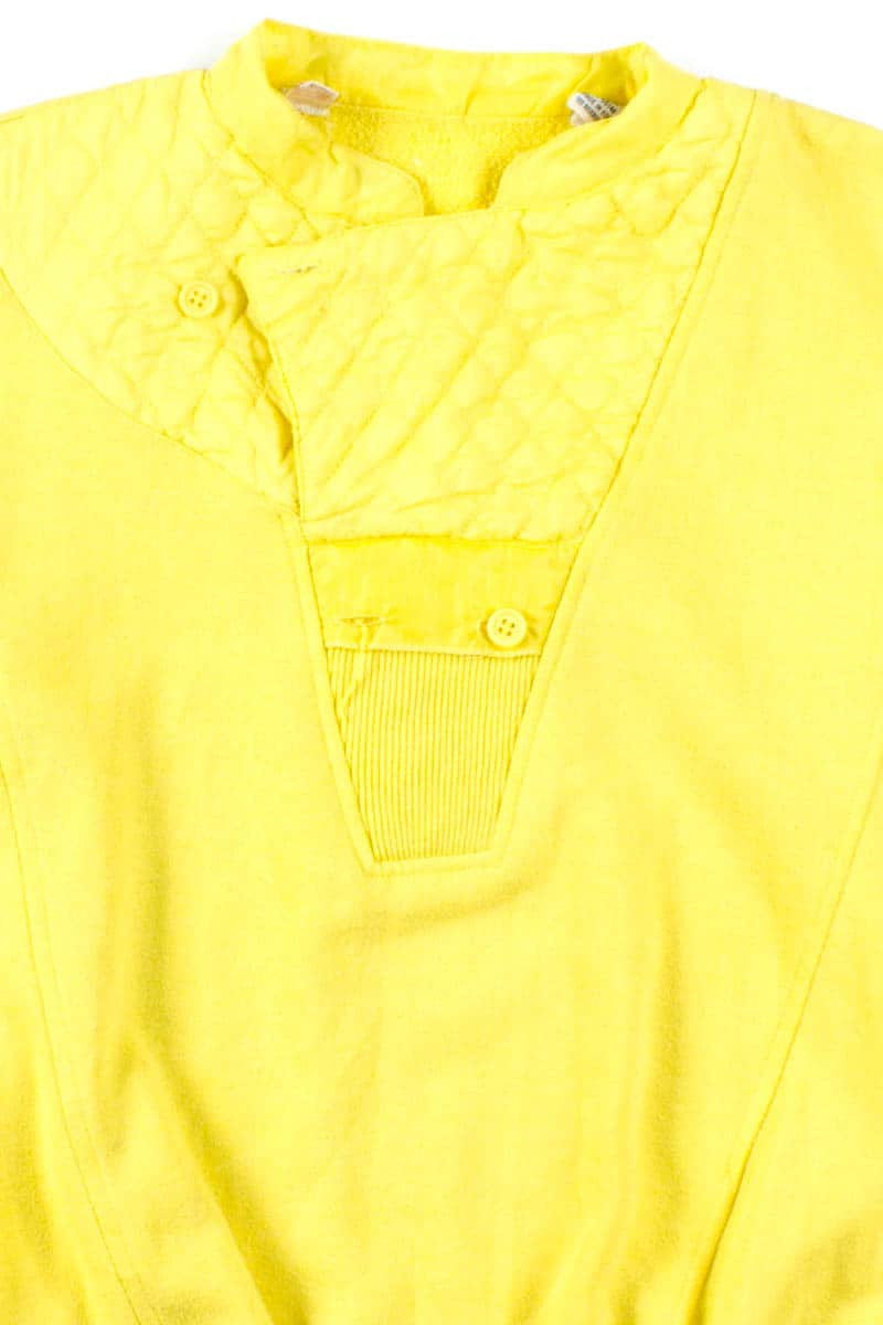 Yellow Sky-Diver Sweatshirt