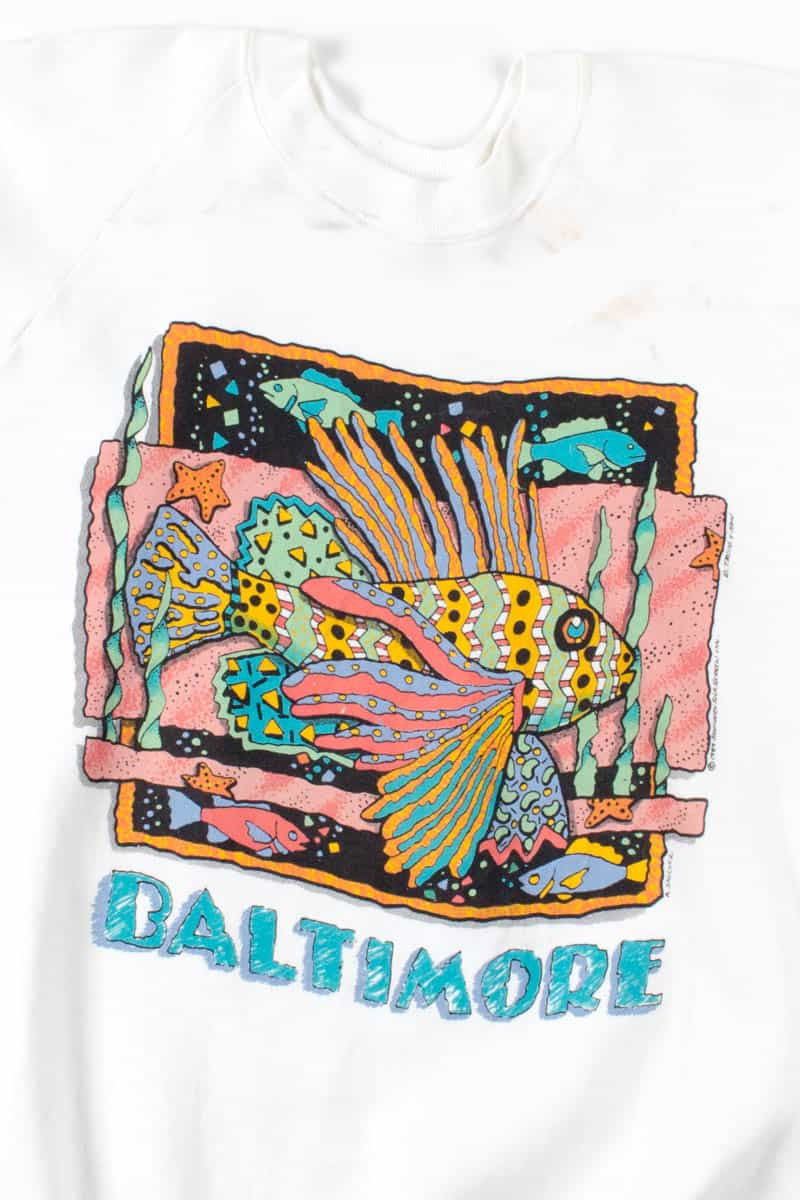 Baltimore Tropical Fish Sweatshirt