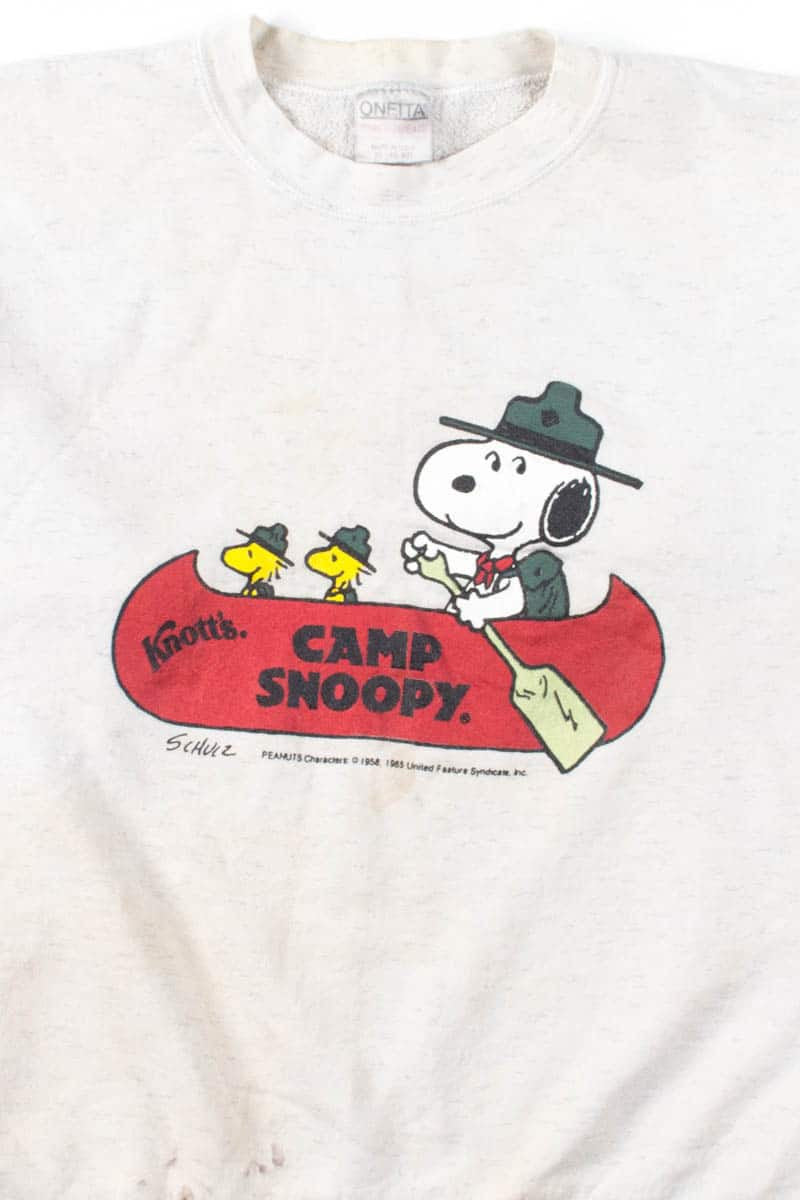 Camp Snoopy Sweatshirt – Ragstock