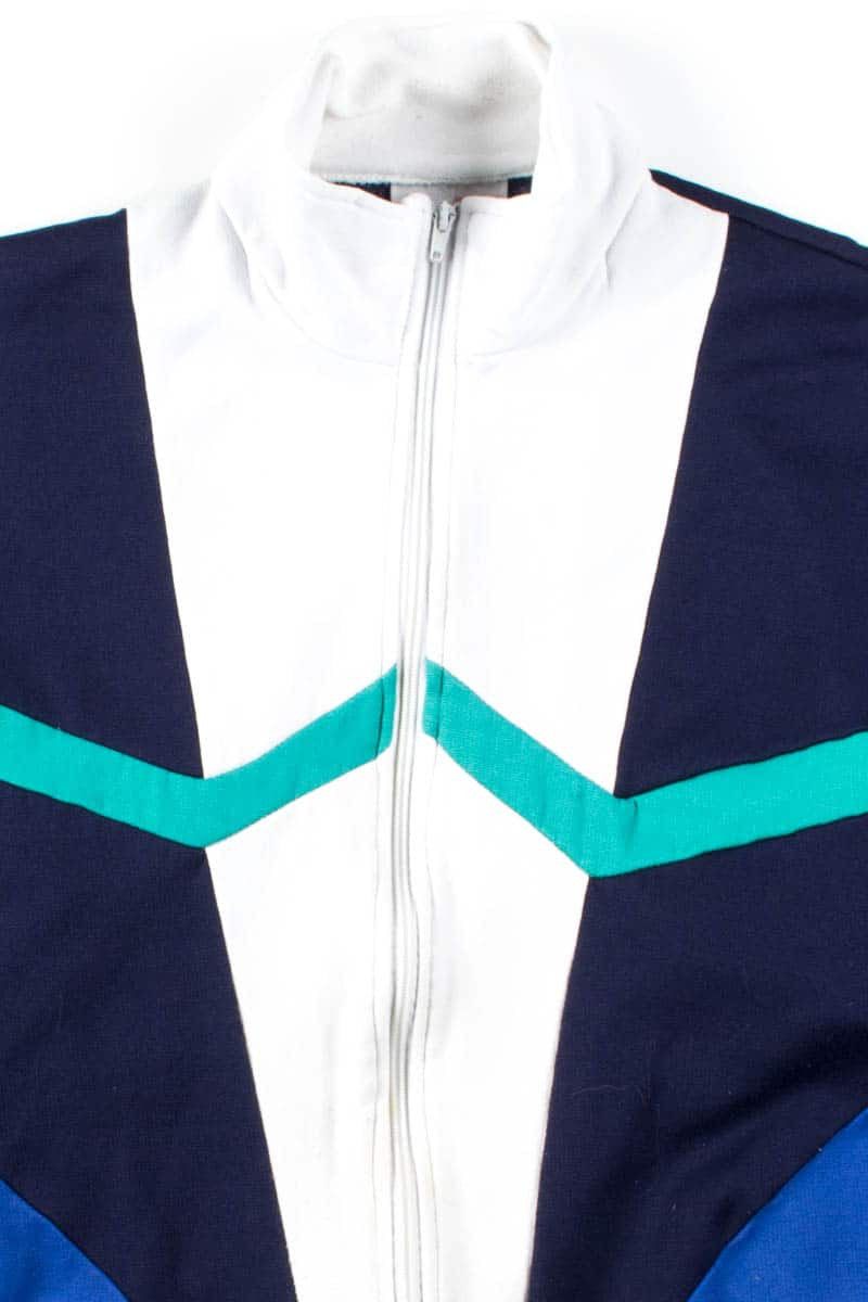 Blue & White Track Jacket
