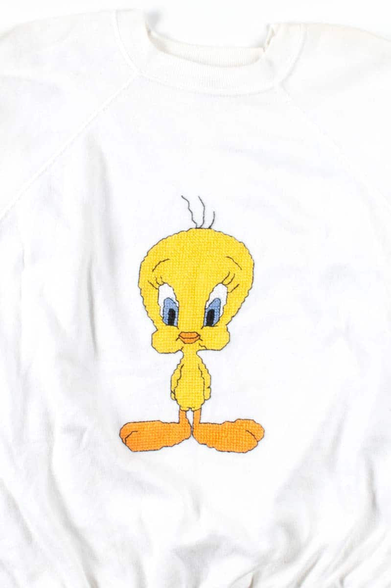 Stitched Tweety Bird Sweatshirt