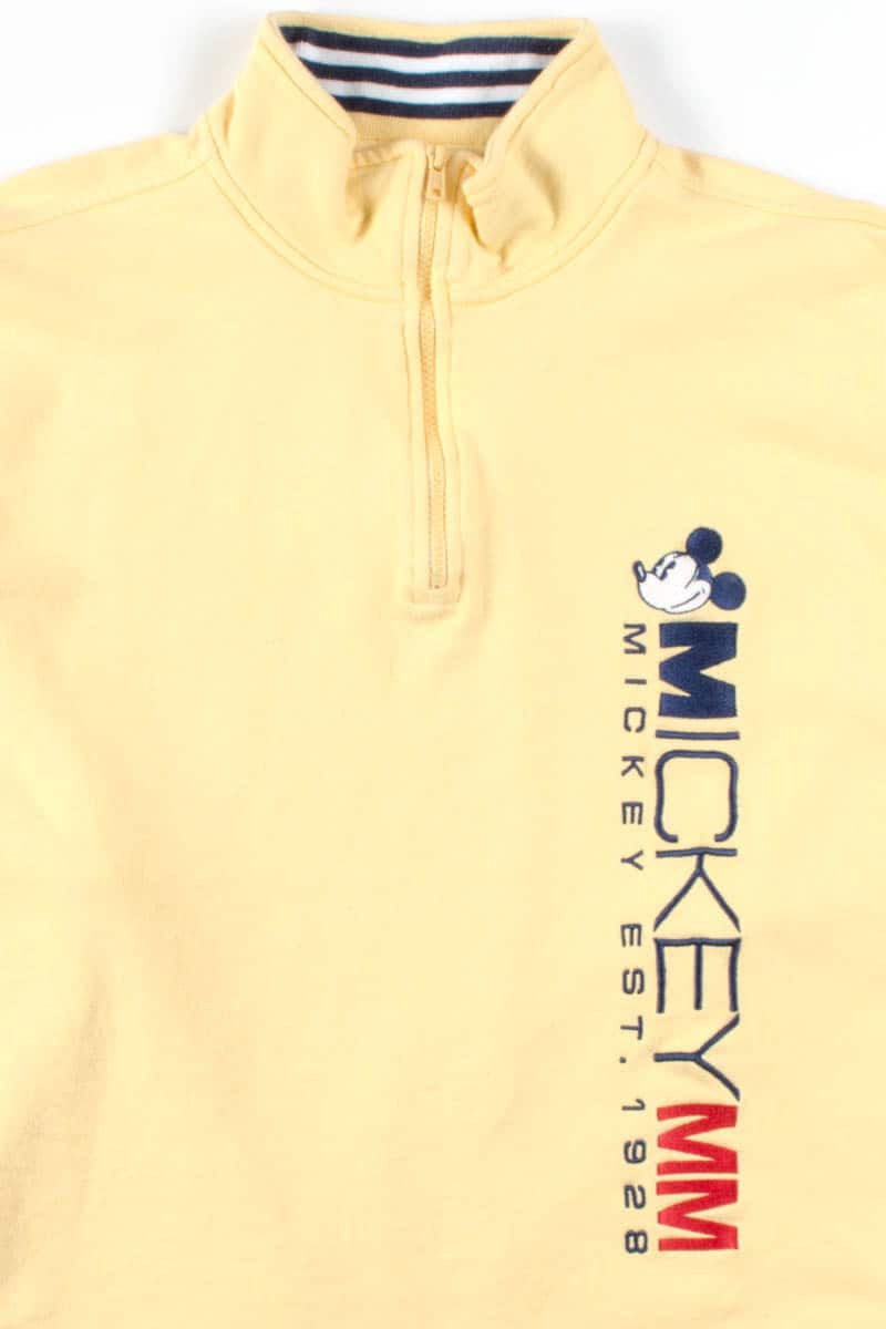 Mickey Zip Neck Sweatshirt