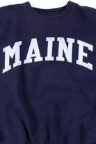 Maine Block Letter Sweatshirt