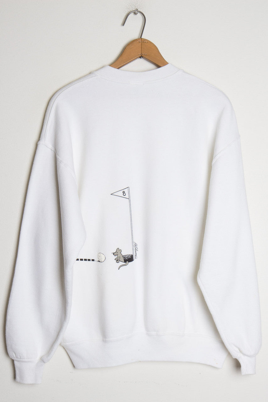 Hawaiian Golf Cat Sweatshirt