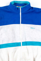 Blue Color Block Wilson Track Jacket
