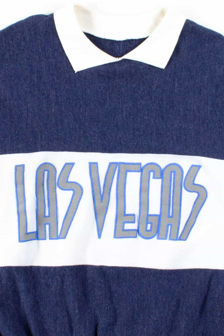 Vintage Collared Las Vegas Sweatshirt