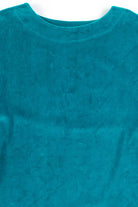 Teal Velvet Nightgown