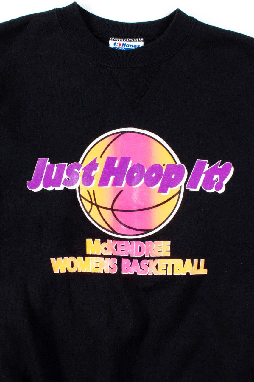 Just Hoop It! Vintage Sweatshirt