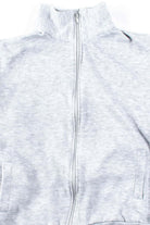 Grey Vintage Zip Up Sweatshirt