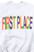 First Place Elastic Waist Sweatshirt