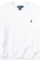 White Polo Sweatshirt