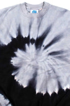 Grey Spiral Tie Dye Sweatshirt
