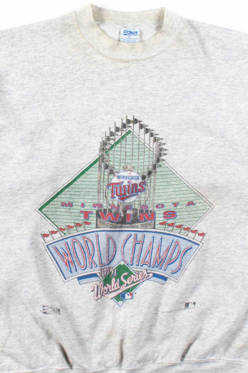 1991 Twins World Champs Sweatshirt