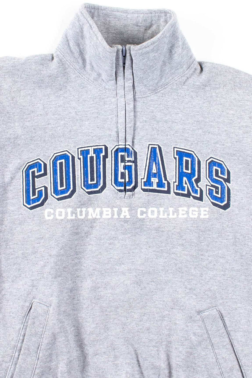 Columbia College Cougars Zip Sweatshirt