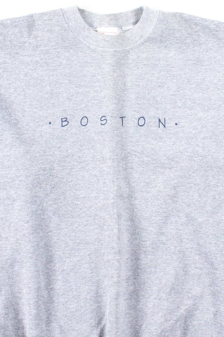 Grey Boston Sweatshirt