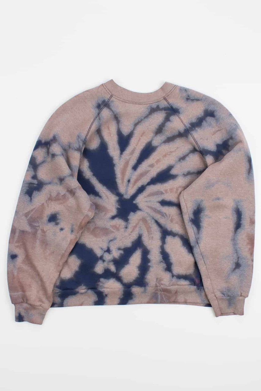 Spiral Bleached Navy Vintage Sweatshirt