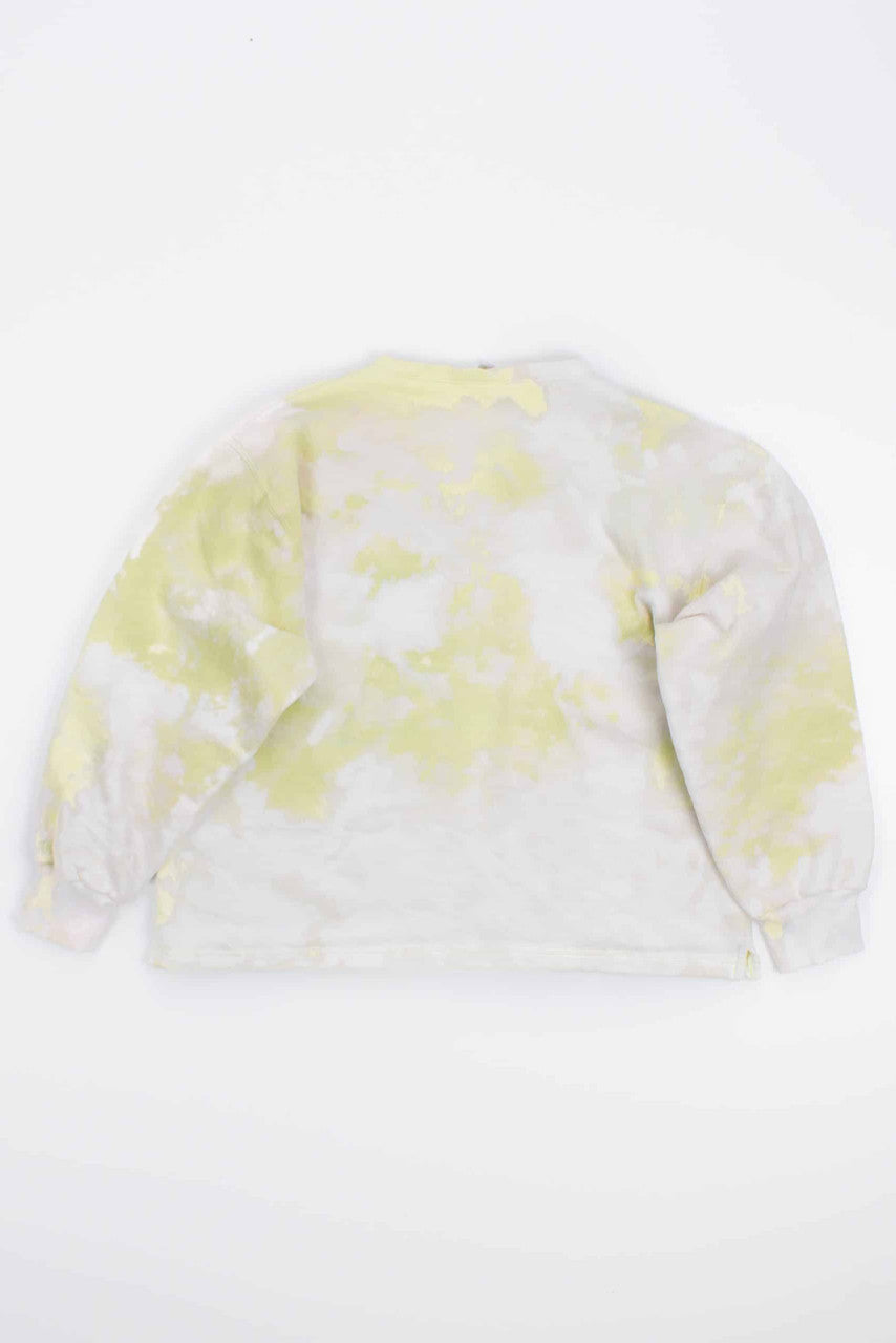 Lemon Lime Bleached Vintage Sweatshirt