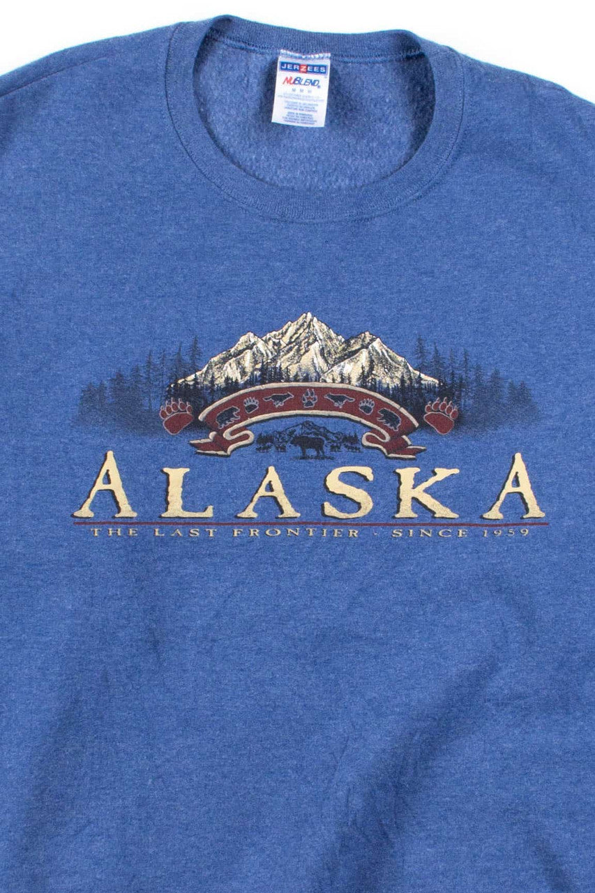 Alaska The Last Frontier Sweatshirt 1