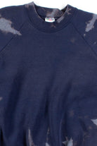 Navy Spider Bleached Sweatshirt