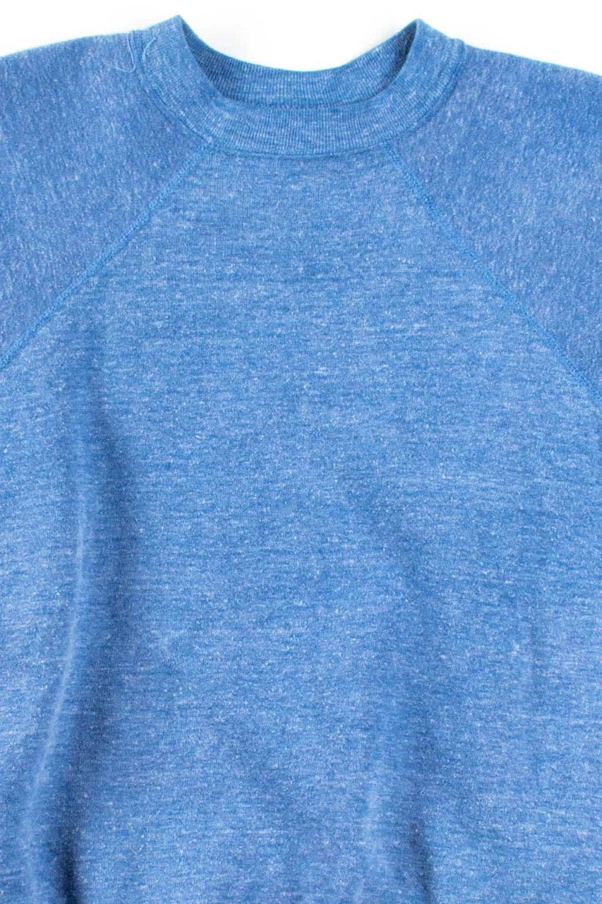 Heather Blue Bleached Sweatshirt